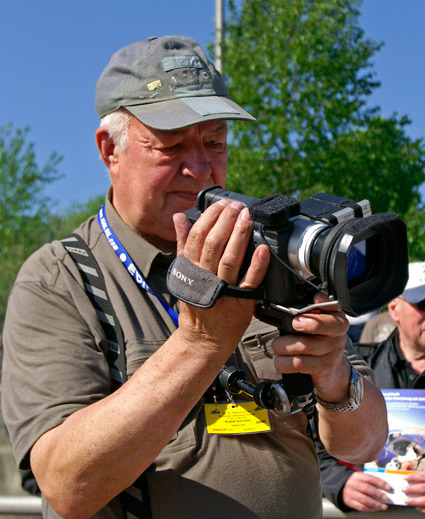 Rudolf Schröder war stets mit der Filmkamera unterwegs